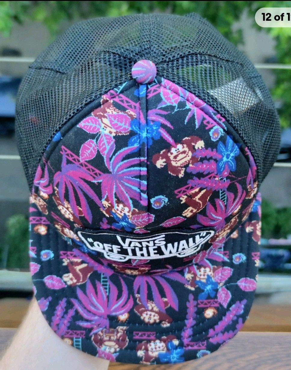 Other Vans x Nintendo - DONKEY KONG Hat Trucker Cap Size 46 - 8 Thumbnail