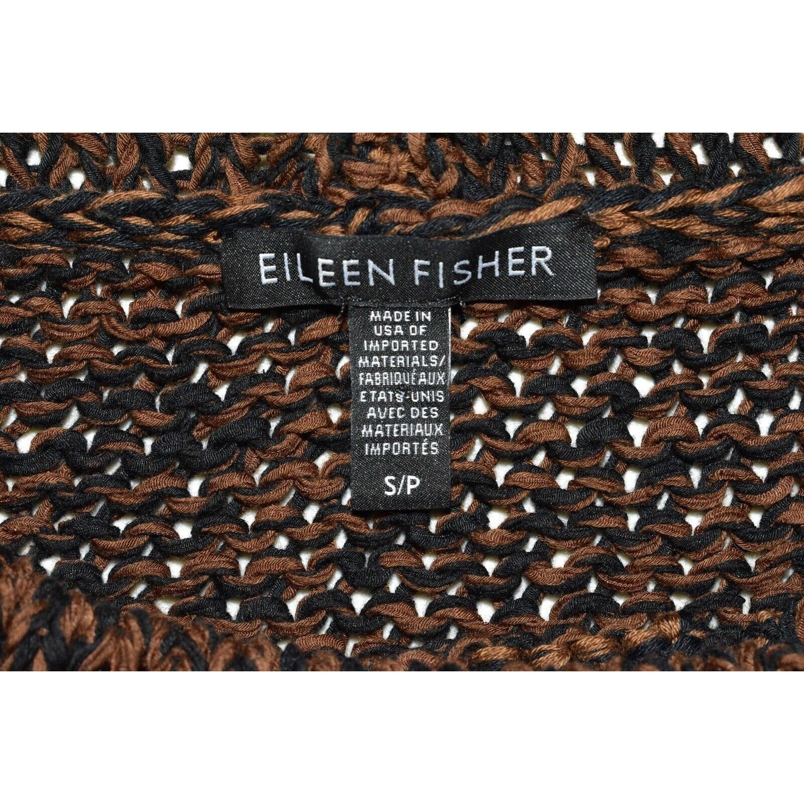 Eileen Fisher NEW EILEEN FISHER Organic Cotton Linen Funnel Neck Sweater S Size S / US 4 / IT 40 - 6 Thumbnail