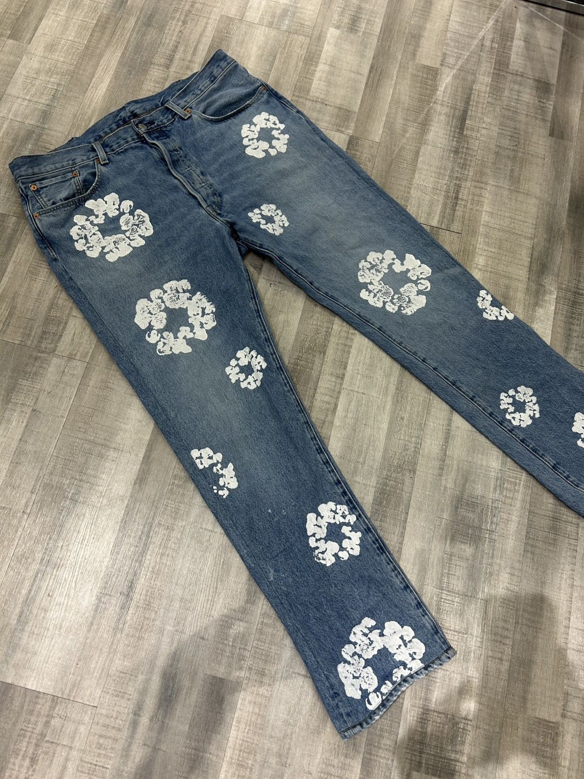 DENIM TEARS Levi's x Denim Tears The Cotton Wreath Jeans Size US 38 / EU 54 - 2 Thumbnail
