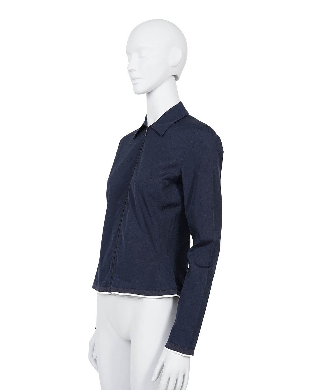 Miu Miu Miu Miu S/S2000 Nylon Zipped Top Size M / US 6-8 / IT 42-44 - 2 Thumbnail