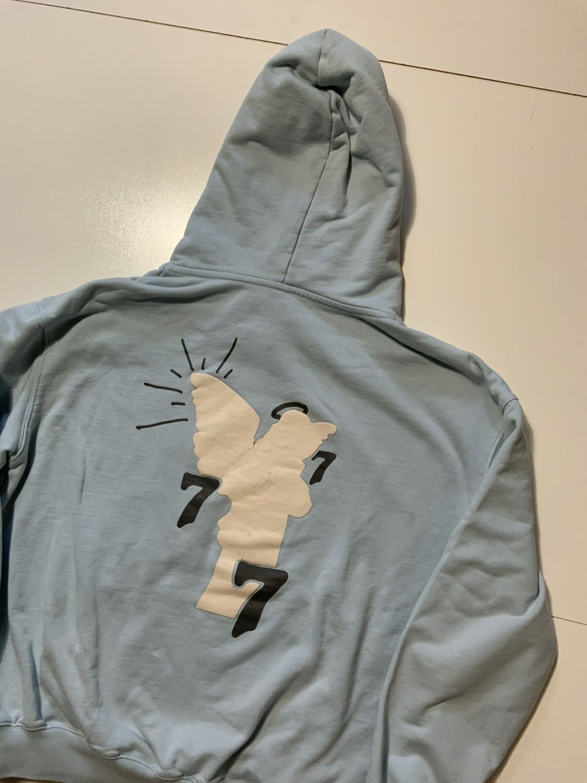 Other Vague Studios 777 Angel Heavyweight Boxy Fit Pullover Hoodie Size US XL / EU 56 / 4 - 4 Thumbnail