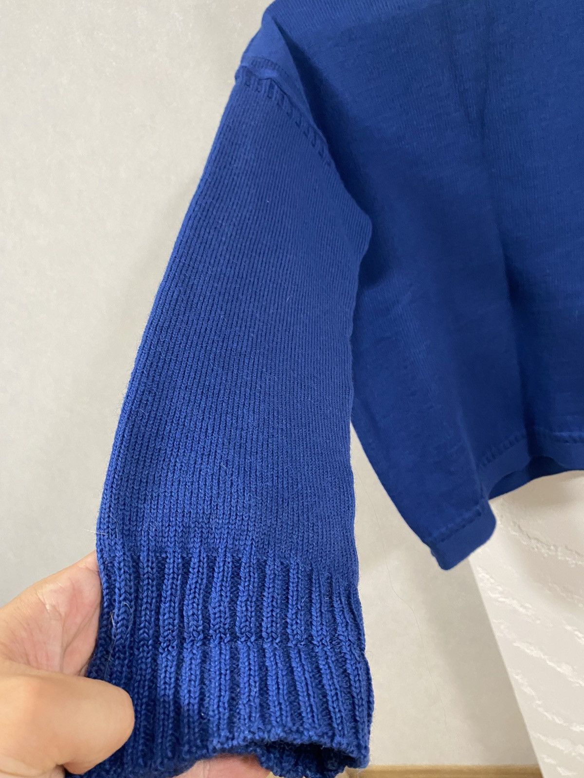 Le Tricoteur Guernsey VTG Guernsey Sweater Mens L Blue Traditional Fisherman Size US L / EU 52-54 / 3 - 9 Thumbnail