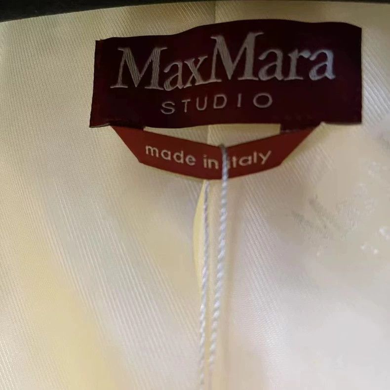 Max Mara Max Mara Studio Alpaca Coat Size L / US 10 / IT 46 - 3 Thumbnail