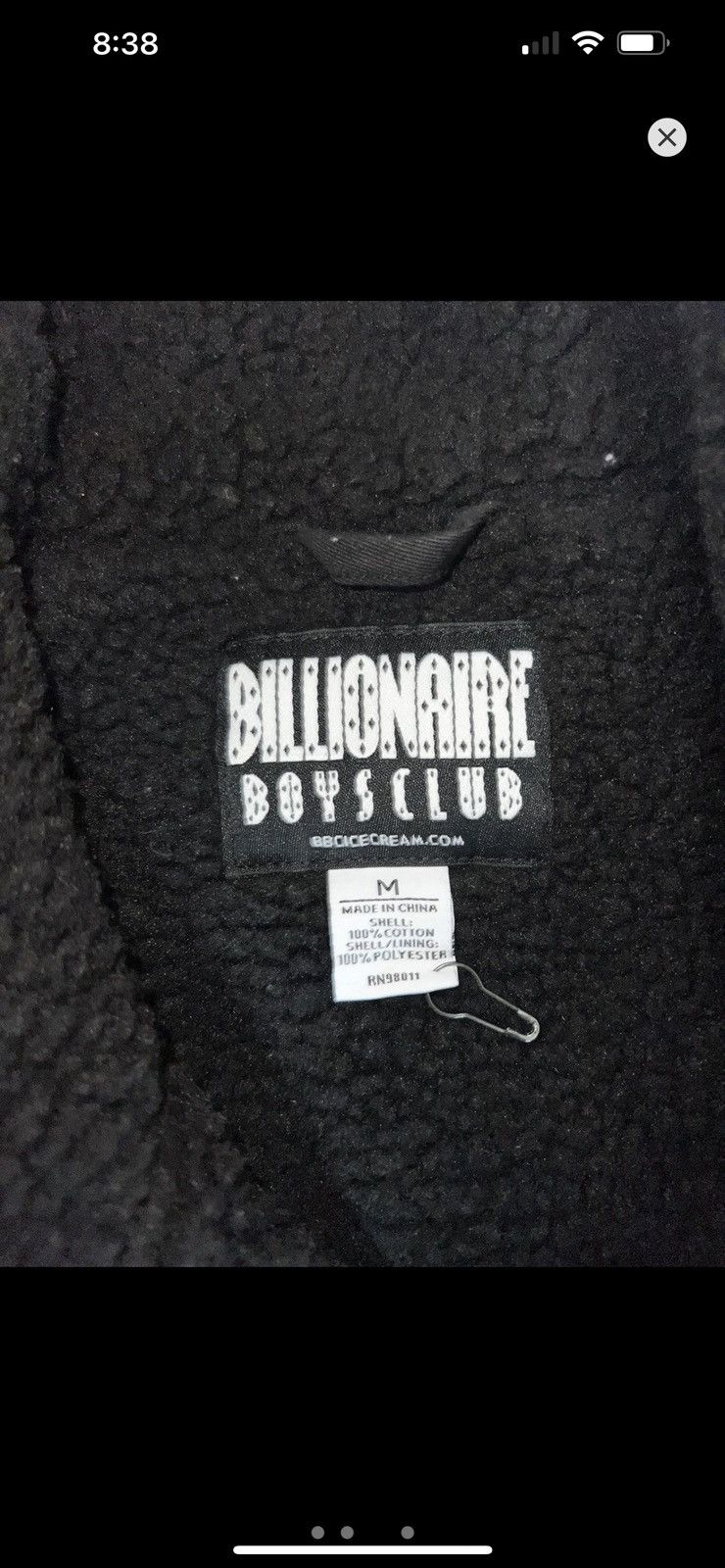 Billionaire Boys Club Billionaire Boys Club Fleece Jacket Size US M / EU 48-50 / 2 - 3 Thumbnail