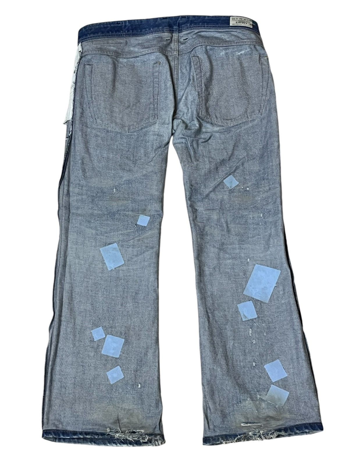 Diesel SICK🔥DIESEL LTD ZATINY MUD DISTRESSED MADE IN ITALY JEANS Size US 35 - 4 Thumbnail