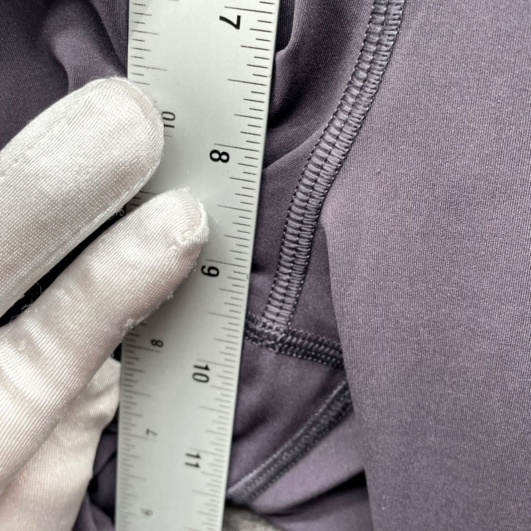 Everlane Everlane ReNew High Rise Leggings Womens S Purple Active Yoga Full Length Size 28" / US 6 / IT 42 - 6 Thumbnail
