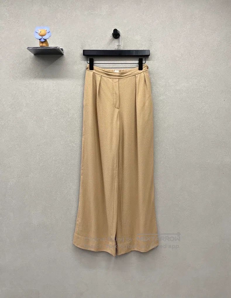 Hermes Hermes Coffee-colored trousers Size 42" / US 20 - 1 Thumbnail
