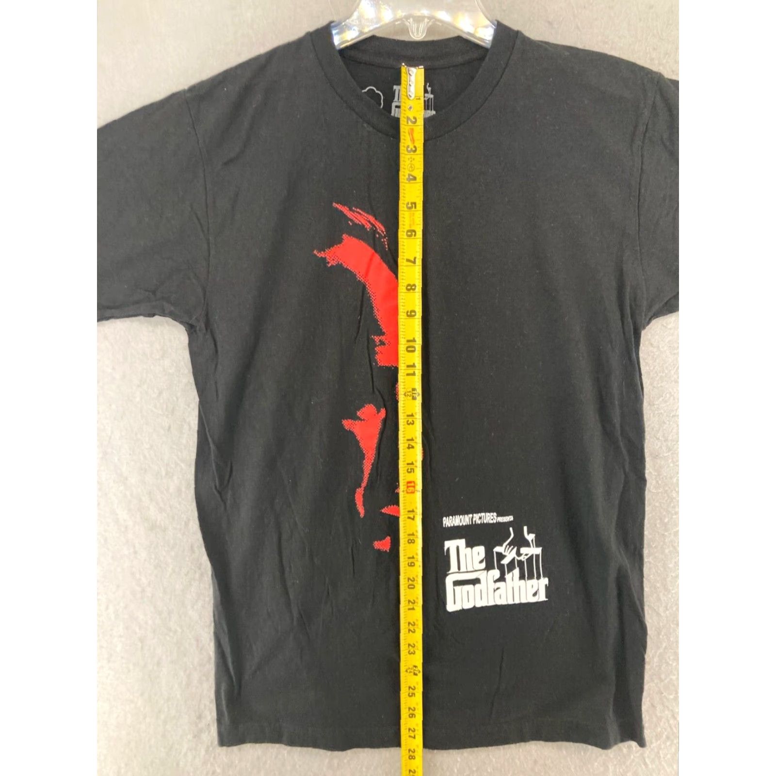 Vintage The Godfather Mens Promo TShirt Medium Black Mafia shirt Mens M Black Movie Retro The Godfather Size US M / EU 48-50 / 2 - 3 Thumbnail