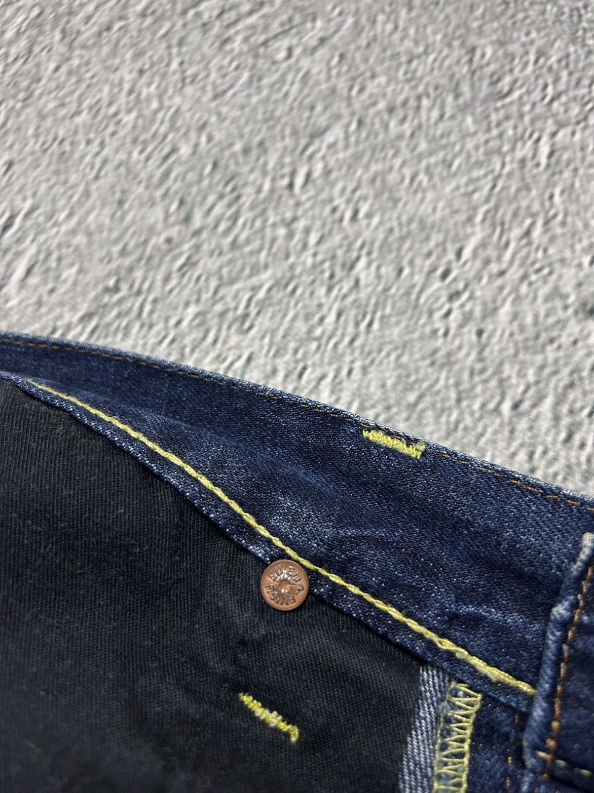 Evisu Evisu EU ED jeans vintage denim pants patchwork navy Y2K Size US 30 / EU 46 - 15 Thumbnail