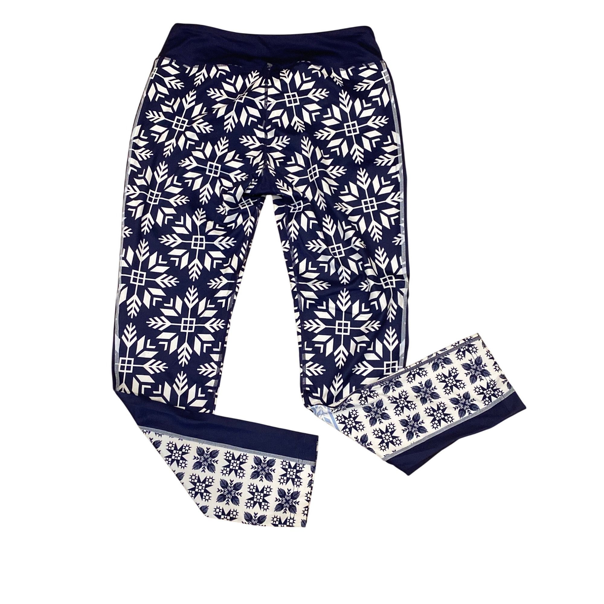 Designer Krimson Klover Nordic Snowflake Legging Base Layer Bottom W' Size 32" / US 10 / IT 46 - 9 Thumbnail