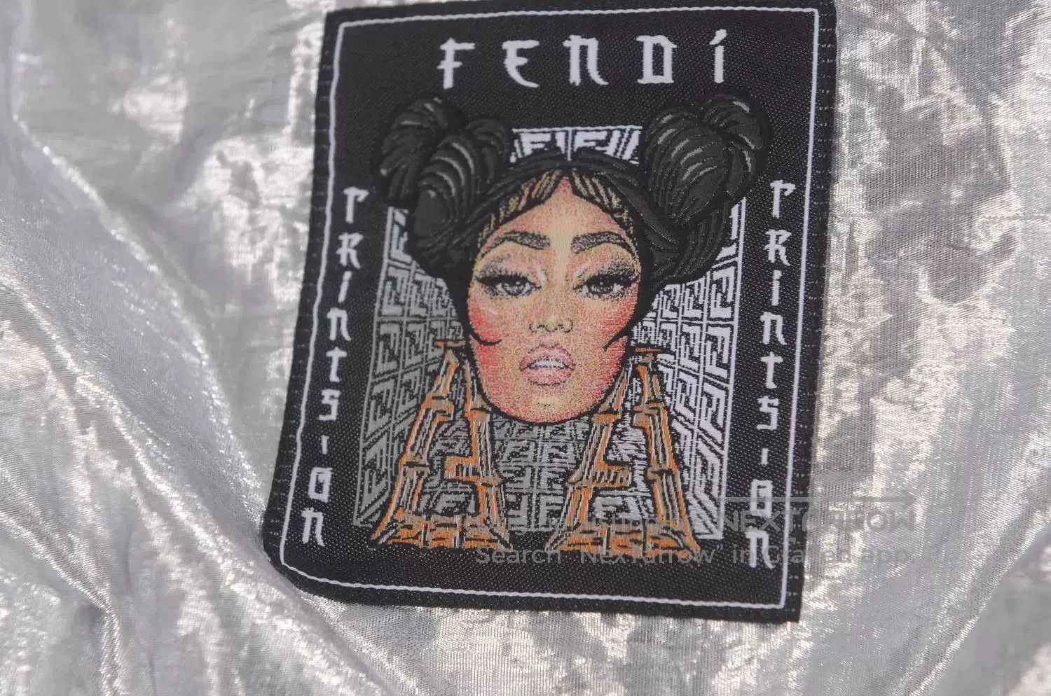 Fendi fendi silver down jacket with unique design. Size US M / EU 48-50 / 2 - 7 Thumbnail