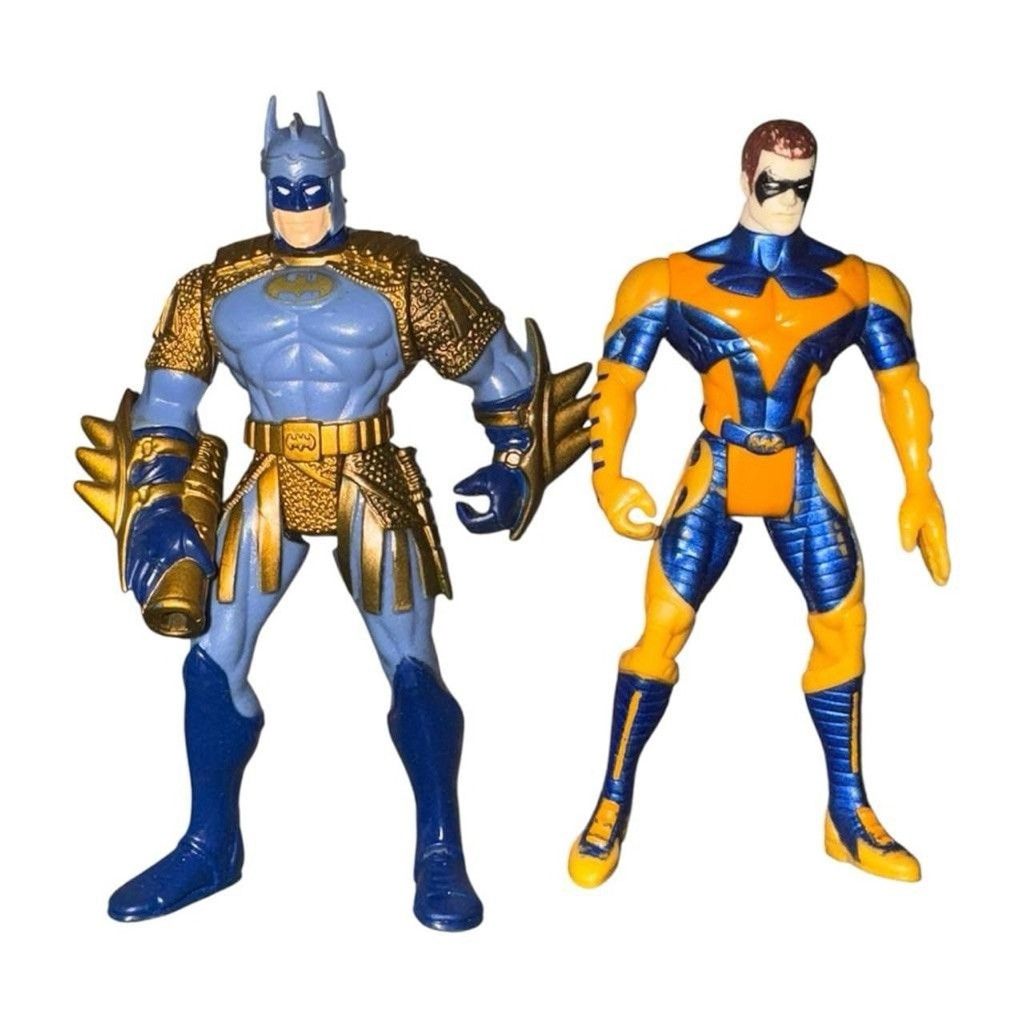 DC Comics Vintage 90s Batman and Robin Action Figures and Book Bundle Size ONE SIZE - 11 Thumbnail