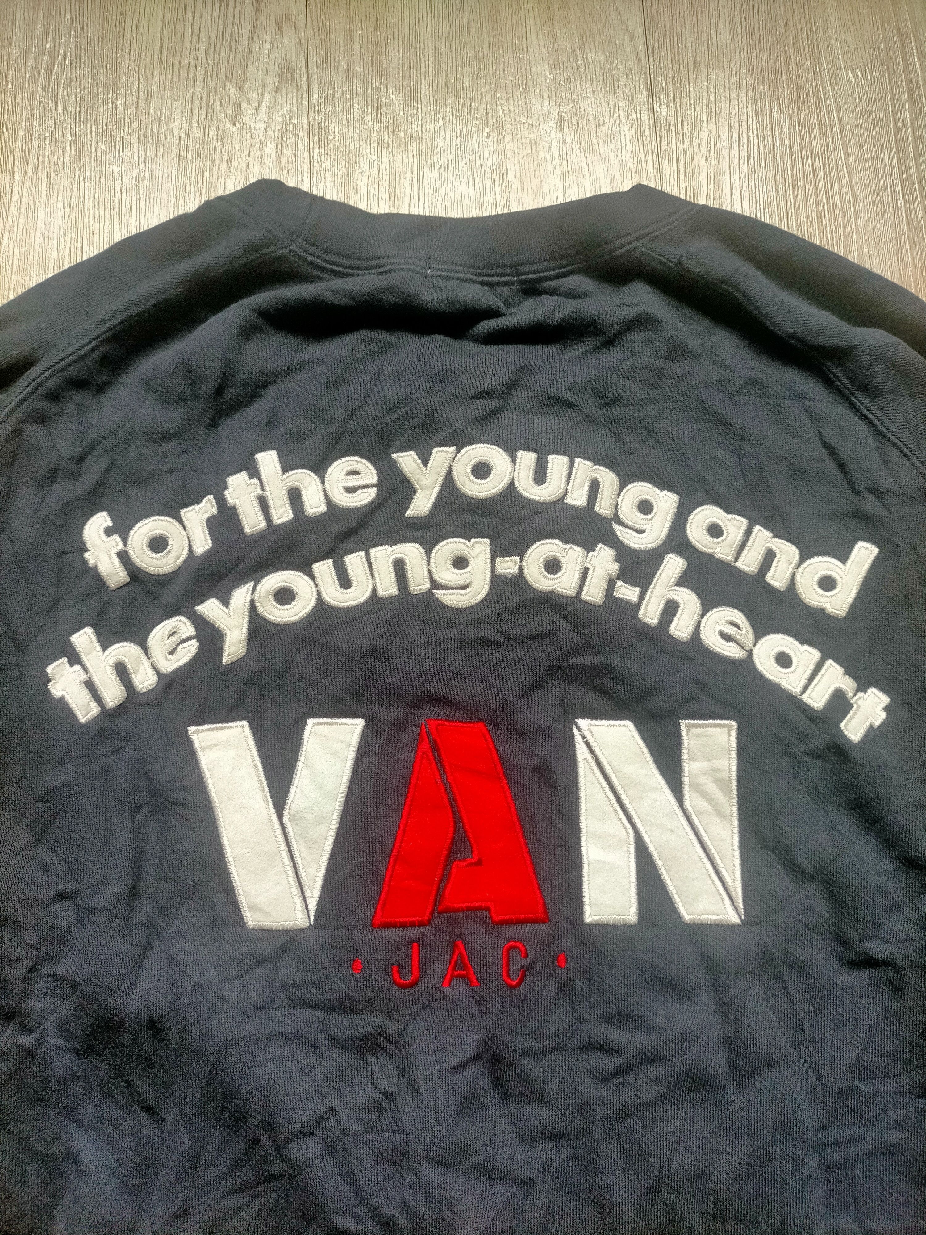 Japanese Brand Van Jac Embroidered Spell out Size US L / EU 52-54 / 3 - 5 Thumbnail