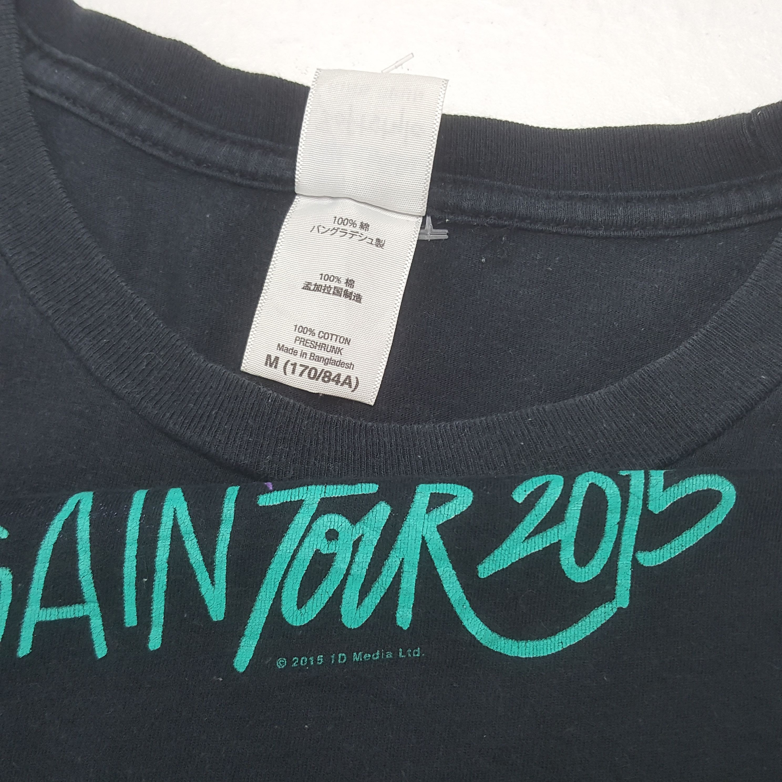 Band Tees Vintage One Direction American Boy Band Tshirt C301N23(77) Size US M / EU 48-50 / 2 - 6 Thumbnail