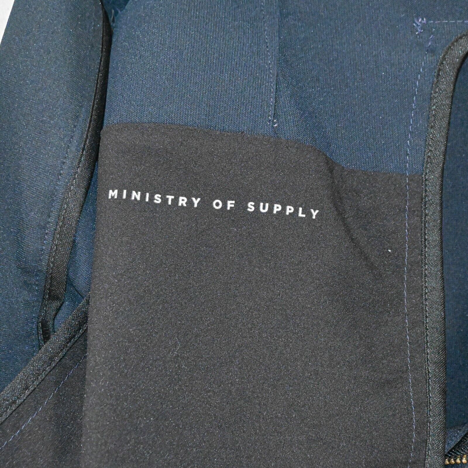 Ministry Of Supply Ministry of Supply Slim fit Aviator Chino Pants Dark Navy Size US 30 / EU 46 - 2 Thumbnail