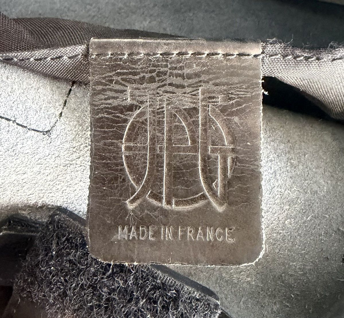 Jean Paul Gaultier Vintage JPG Paris Leather Shoulder Bag Made In France Rare Size ONE SIZE - 13 Thumbnail