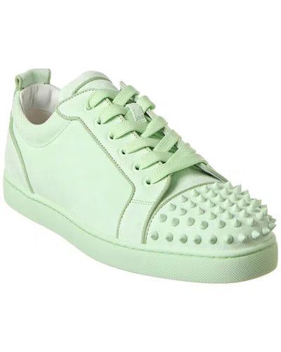 Christian Louboutin o1s1wg110924-louis-junior-spikes-sneaker-in- Green Size US 9 / EU 42 - 1 Thumbnail