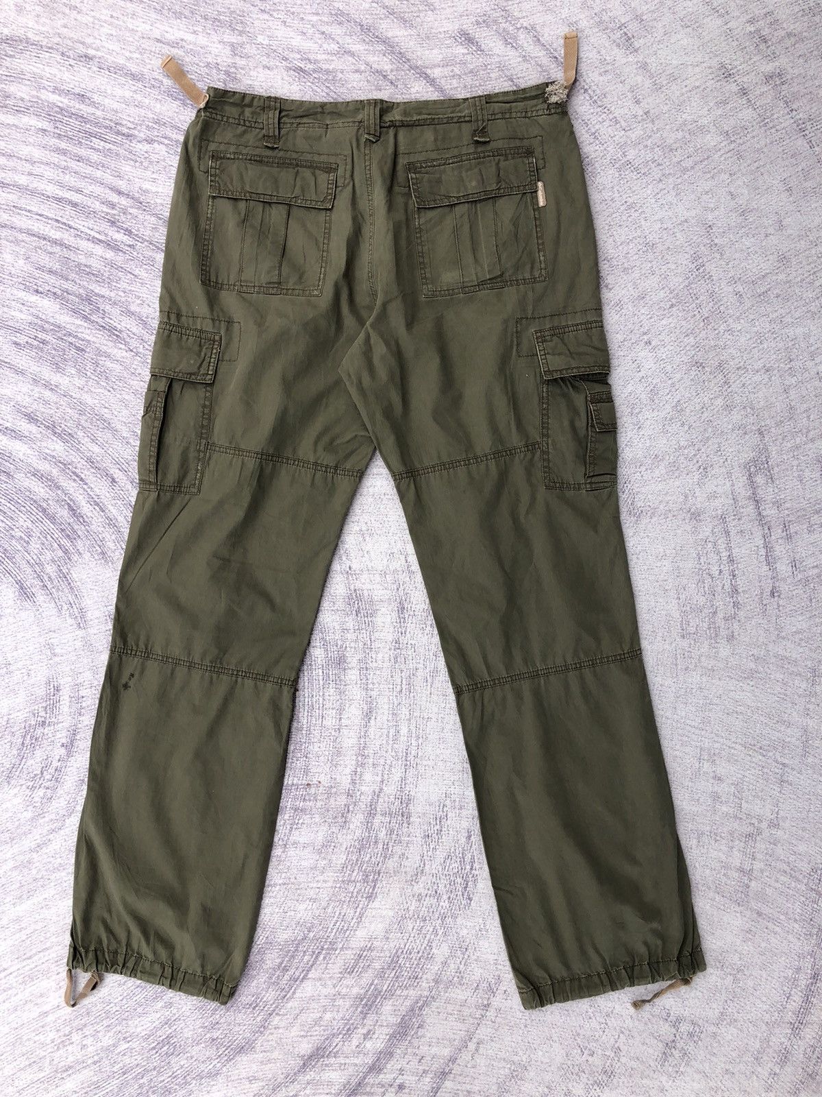 Columbia Columbia Green Cargo Multi-Pocket Tectical Pants Size US 33 - 16 Thumbnail