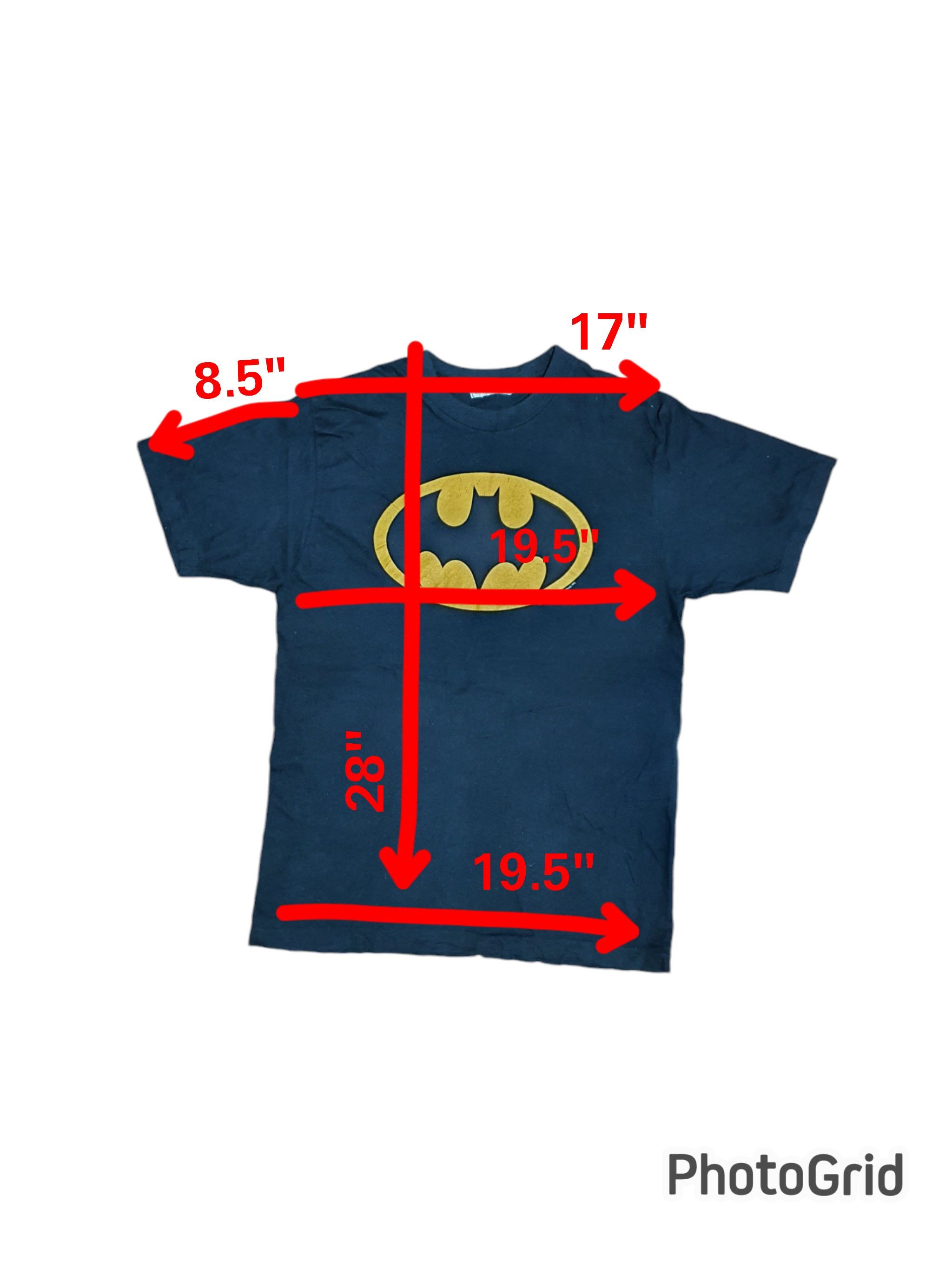DC Comics × Vintage BATMAN VINTAGE 1989 19.5/28 SINGLE STITCH T-SHIRT Size US M / EU 48-50 / 2 - 9 Thumbnail