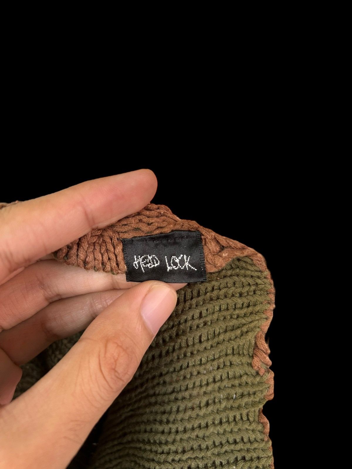 14th Addiction × Japanese Brand × Le Grande Bleu (L.G.B.) Japanese Distressed Punk Bondage Style knitt Bug Beanie Hats Size ONE SIZE - 11 Thumbnail