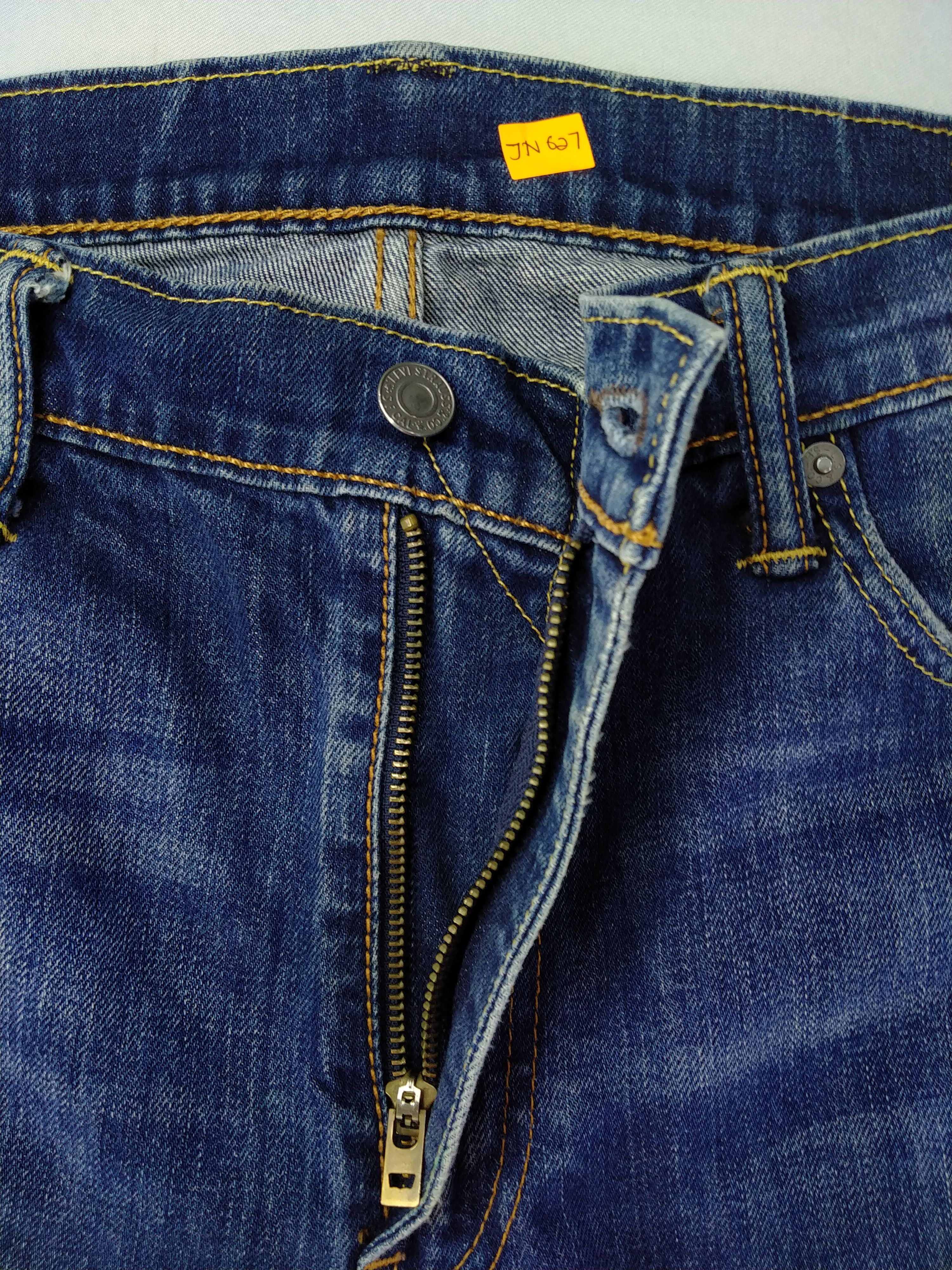 Levi's Levi's 513 Distressed Denim 34 x 31 -JN627 Size US 34 / EU 50 - 6 Thumbnail