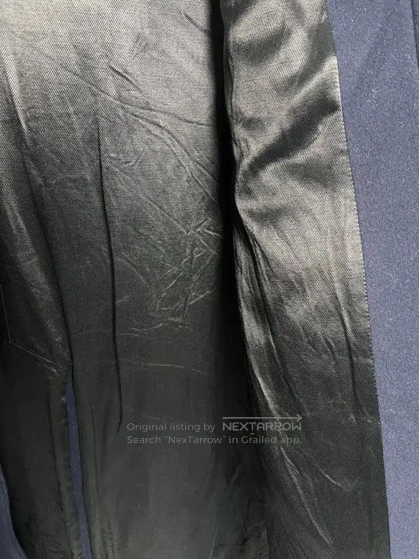 Burberry Burberry Navy Cotton Long Coat for Men. Size US M / EU 48-50 / 2 - 4 Thumbnail