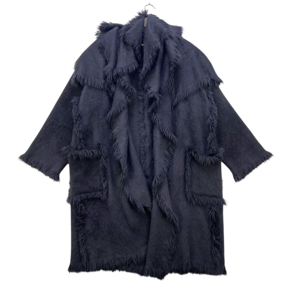 🔥Japanese Brand Yukiko Hanai Buttonless Angora Wool