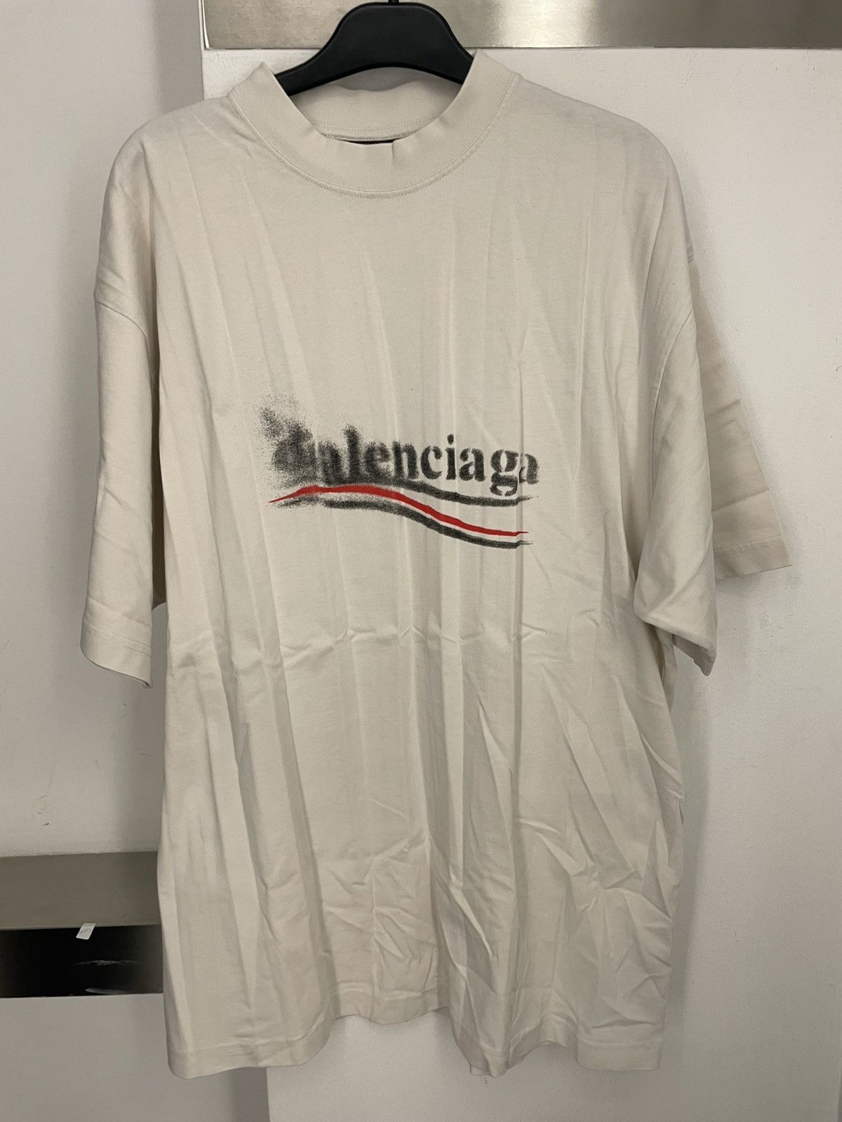 Balenciaga Logo t-shirt Size US S / EU 44-46 / 1 - 1 Thumbnail