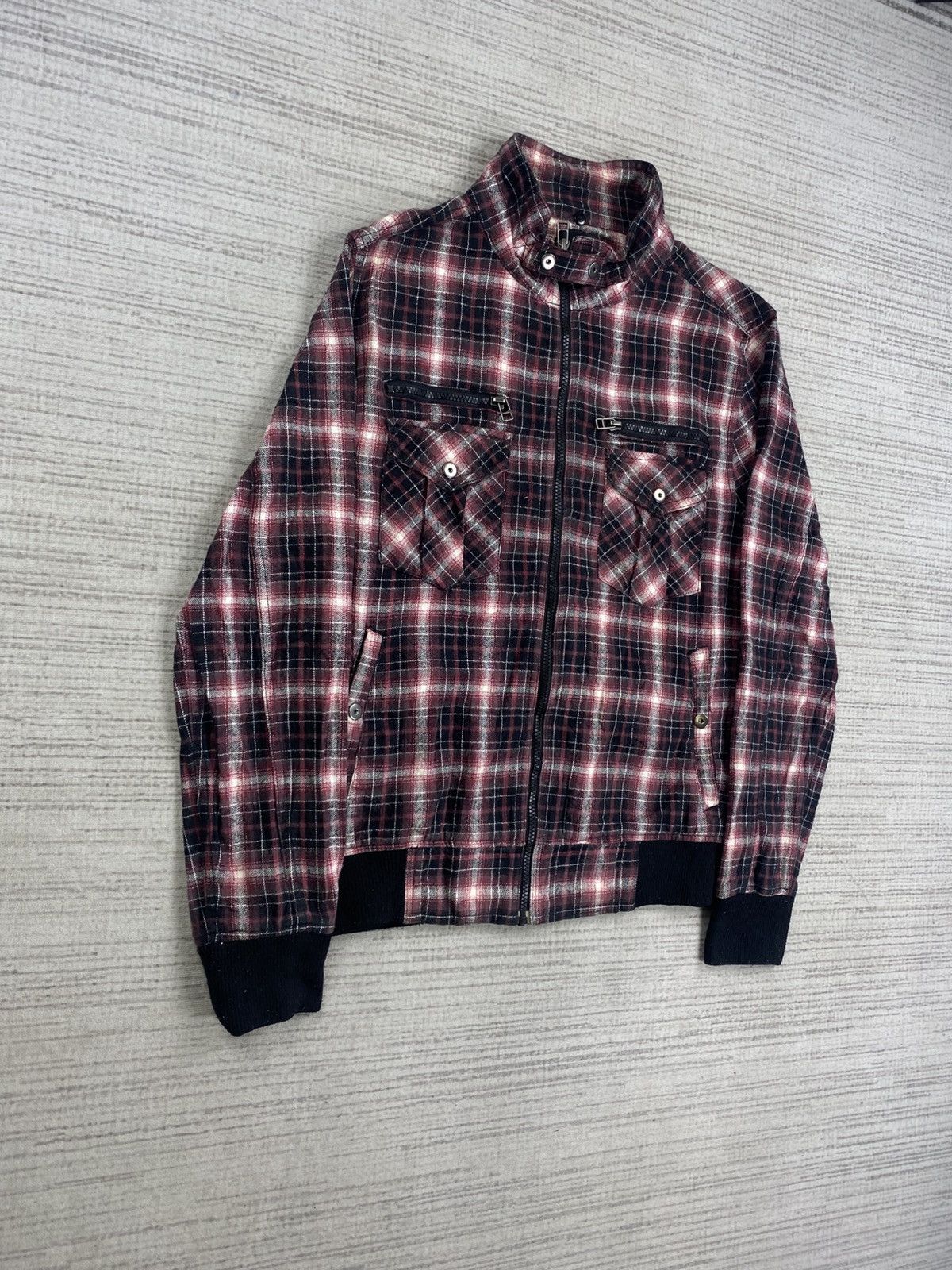 Splendid Vintage Splendid Satisfaction Checked Punk Style Jacket Size US M / EU 48-50 / 2 - 3 Thumbnail