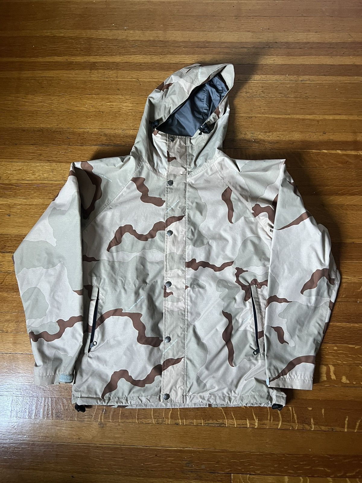 image of Supreme x The North Face Japan Mountain Wind Jacket Desert Camo, Men's (Size Medium)