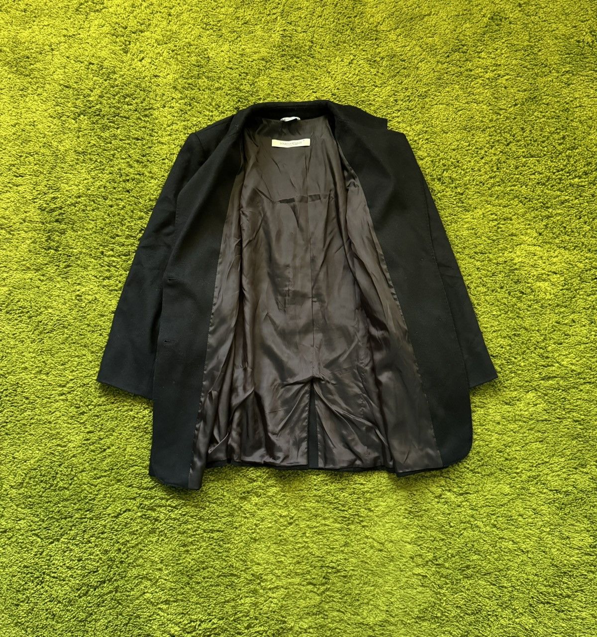 Designer × Max Mara Marina Rinaldi 100% wool blazer jacket Size L / US 10 / IT 46 - 2 Thumbnail