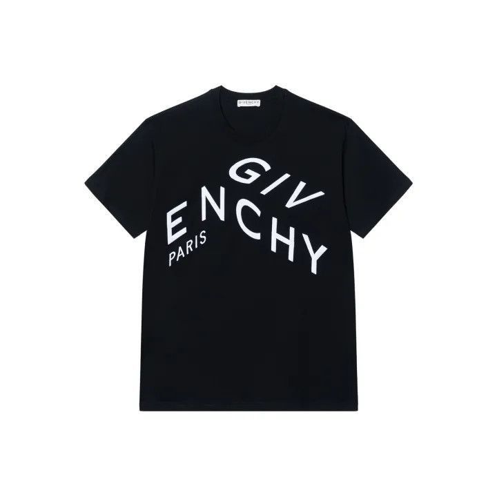 Givenchy Givenchy Givenchy Black Slim Fit Logo TShirt -2507 Size US S / EU 44-46 / 1 - 1 Thumbnail