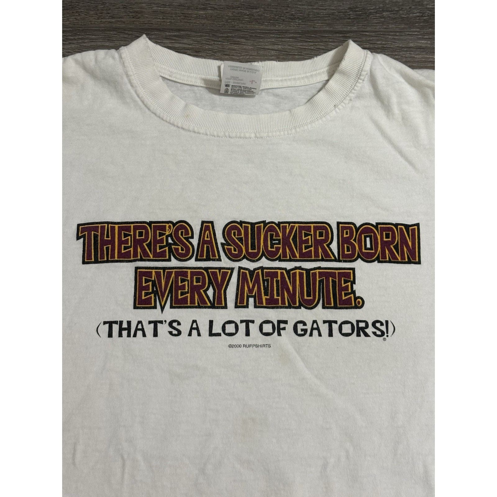 Anvil Vintage 2000 Florida State University UF Shirt - Men’s Large Size US L / EU 52-54 / 3 - 4 Thumbnail