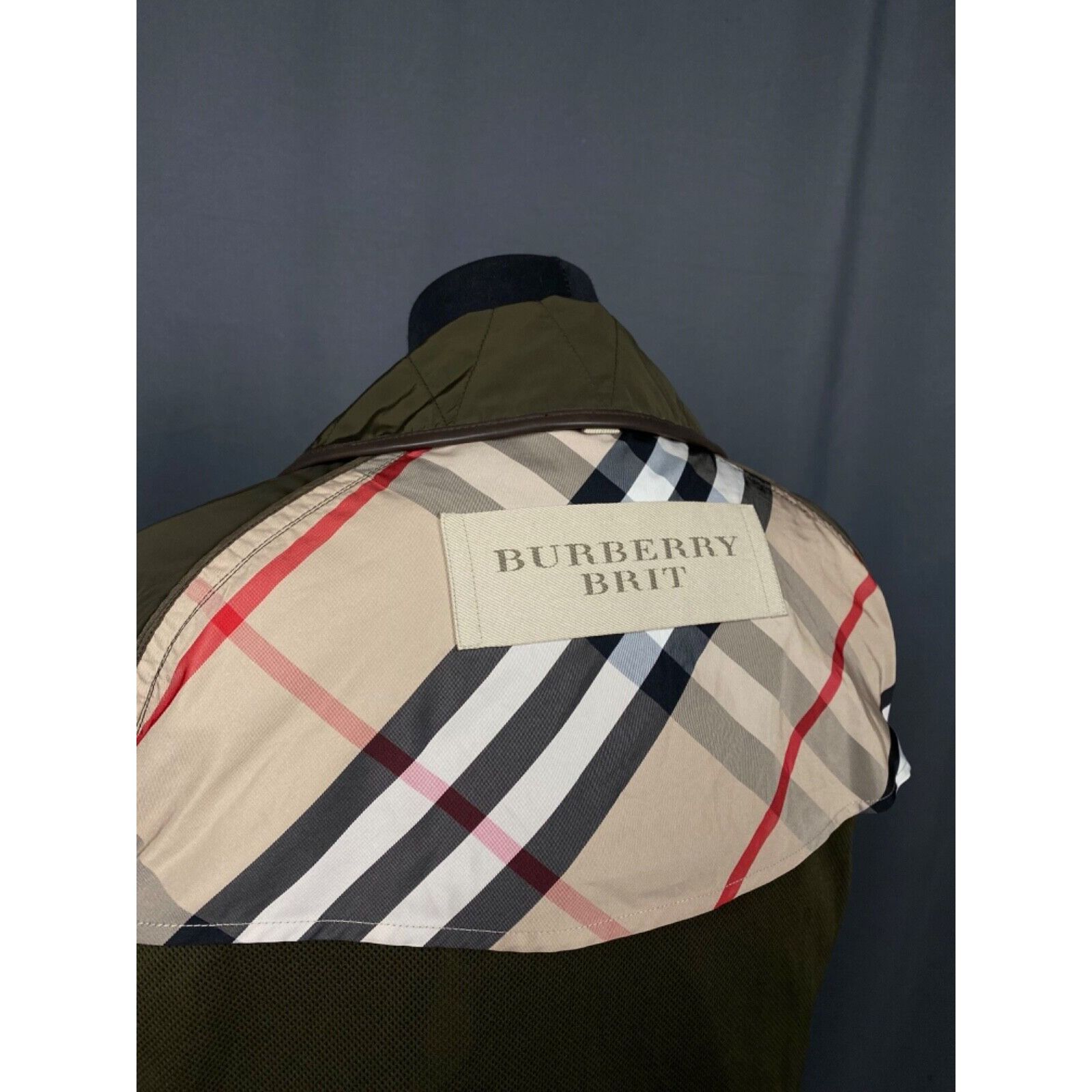 Burberry Burberry Nova Check Women's Green Multipocket Parka Jacket S Size S / US 4 / IT 40 - 11 Thumbnail