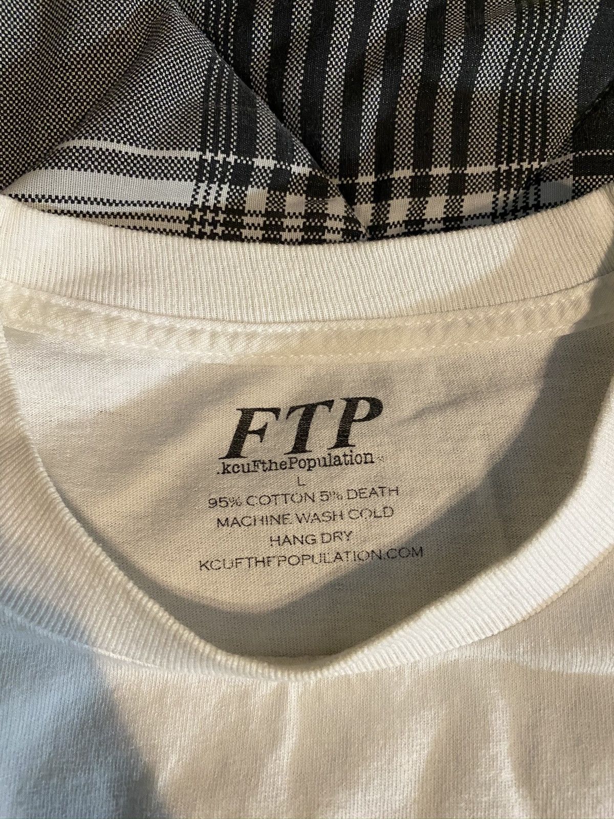 Fuck The Population FTP 4 year tee Size US L / EU 52-54 / 3 - 3 Thumbnail