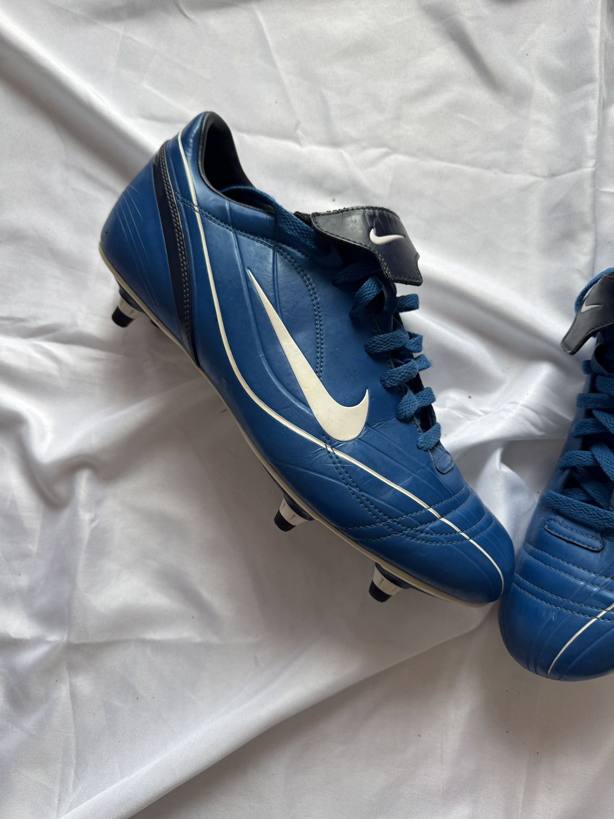 Nike Nike Vapor SG Vintage RARE Soccer/Football Boots Cleats Size US 12 / EU 45 - 4 Thumbnail