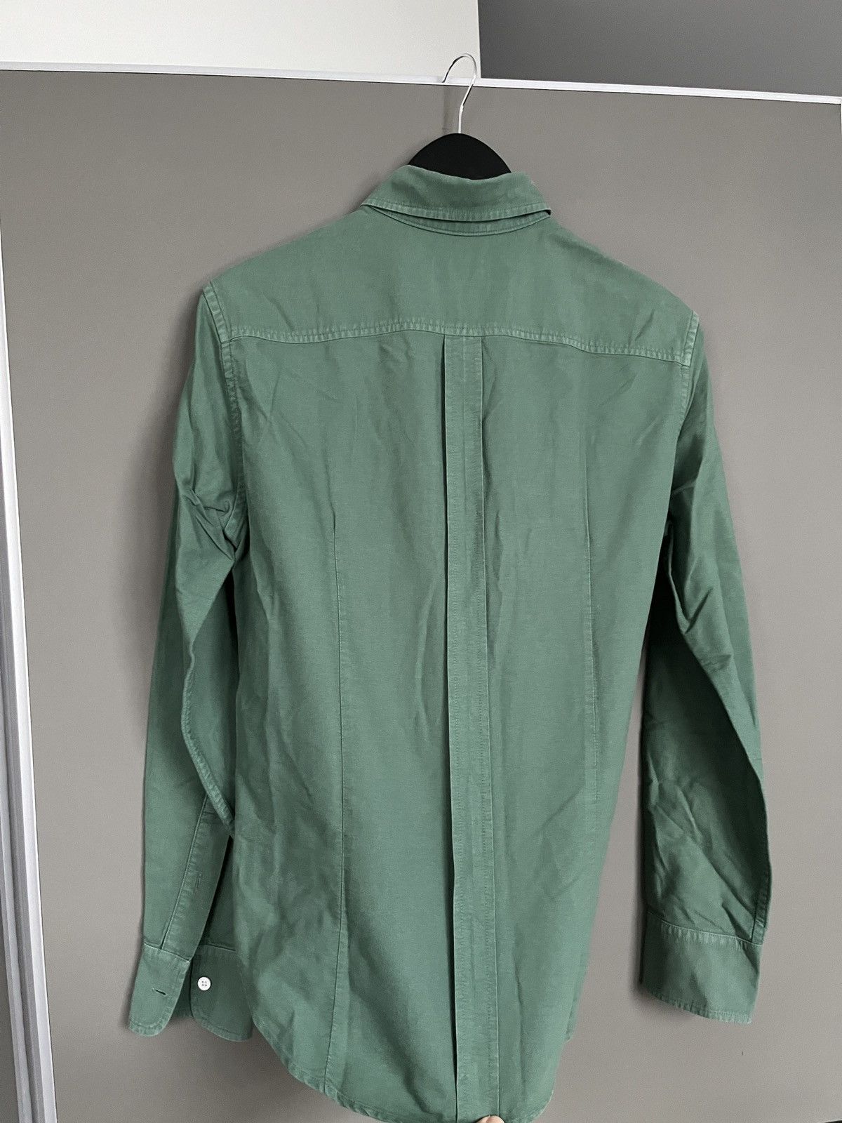 Band Of Outsiders Band of Outsiders Green Shirt Made in USA Size US S / EU 44-46 / 1 - 15 Thumbnail