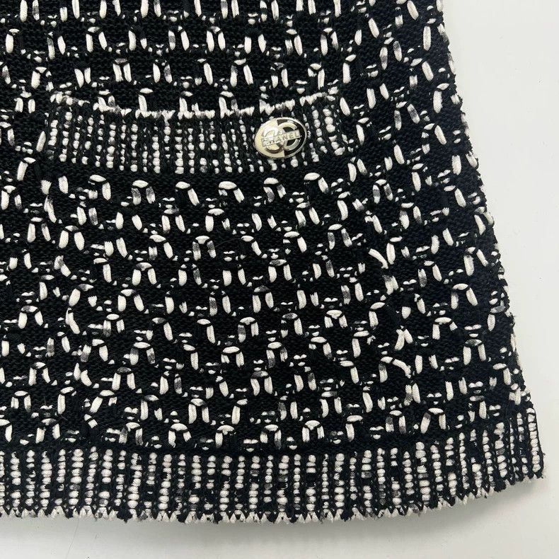 Chanel Chanel Bat sleeve design double C braided short sleeves Size XS / US 0-2 / IT 36-38 - 5 Thumbnail