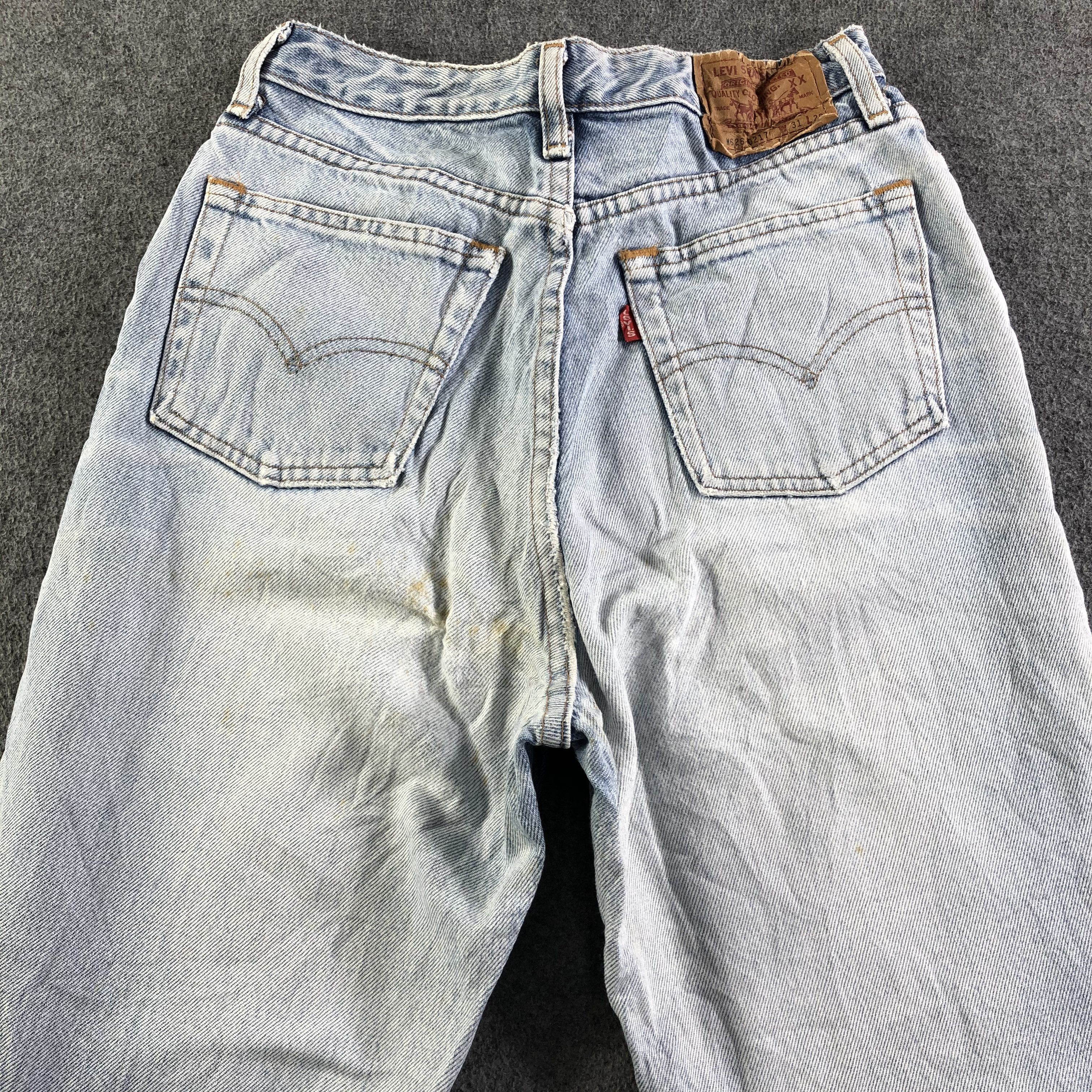 Levi's Vintage 90s Light Wash Levis Jeans-J3604 Size 25" / US 0 / IT 36 - 4 Thumbnail