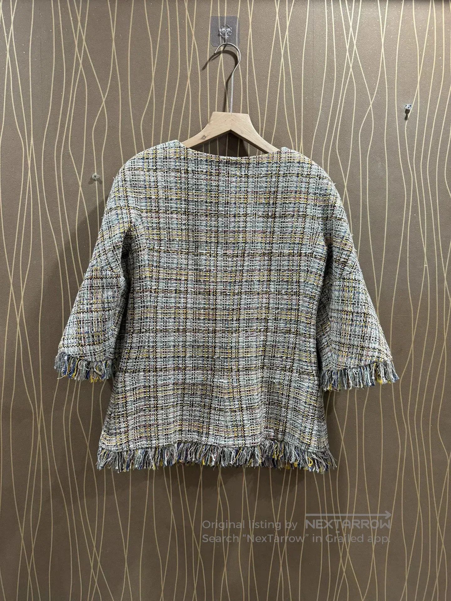 Chanel Chanel Waterfall Tweed Jacket Size 34. Size US XS / EU 42 / 0 - 2 Thumbnail