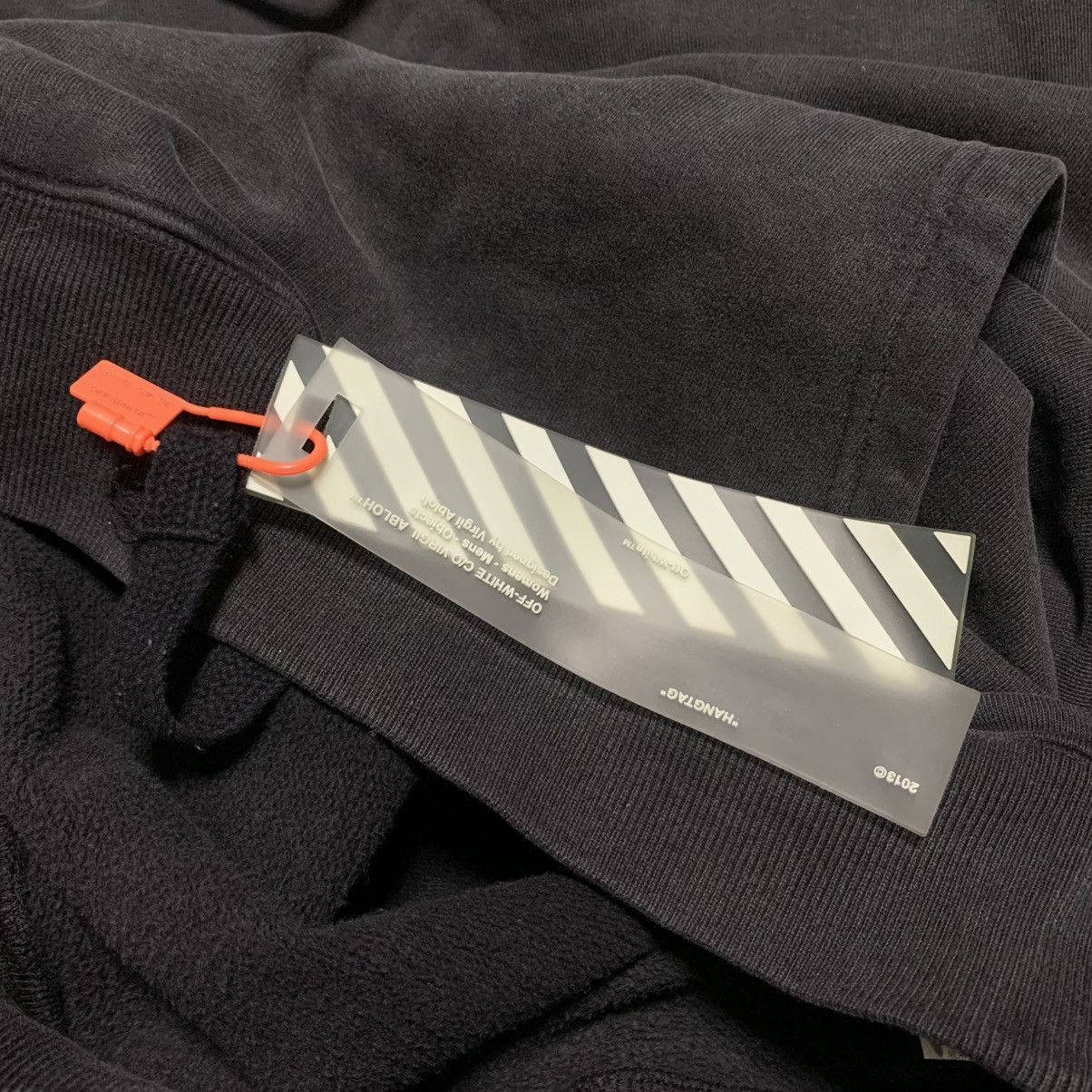 Off-White Off White Small Hand Logo Off Black Hoodie Virgil Abloh 2020 Size US S / EU 44-46 / 1 - 6 Thumbnail