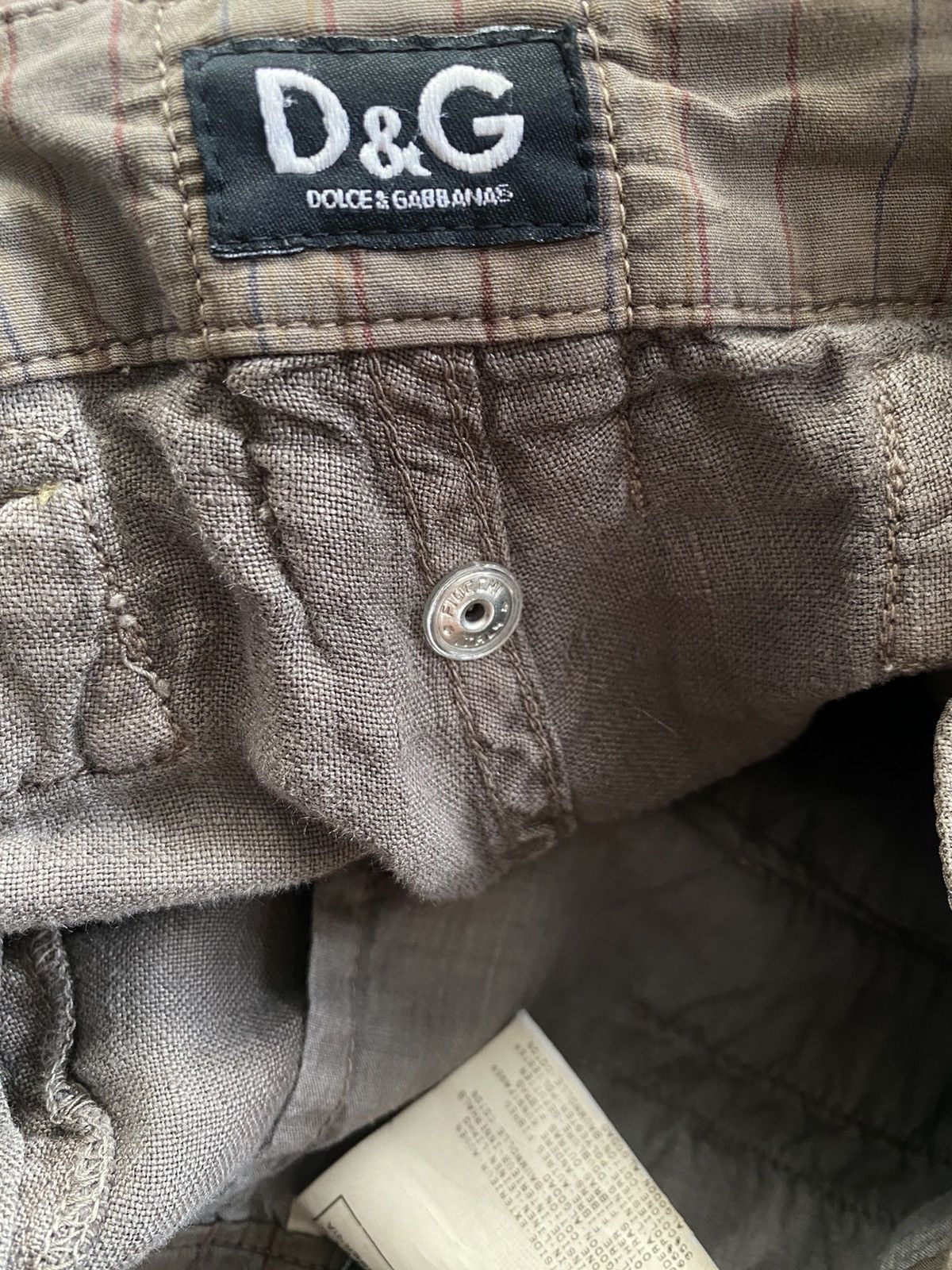 Dolce & Gabbana 2004 Dolce&Gabbana Multi Stud Cargo Pants Size US 33 - 14 Thumbnail