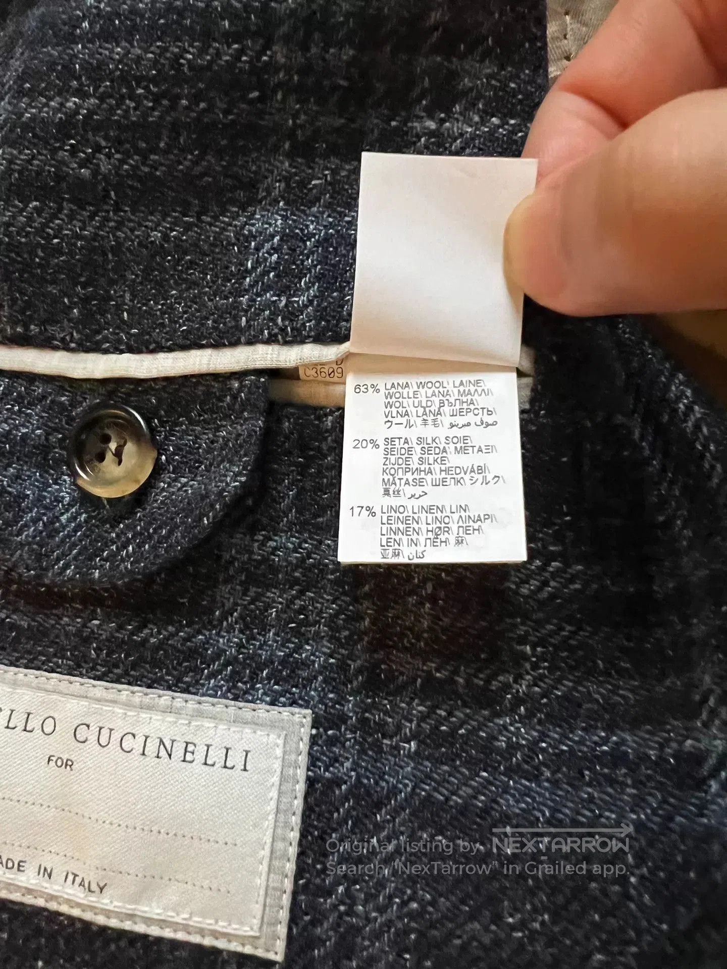 Brunello Cucinelli Brunello Cucinelli Elegant Classic Blazer Jacket. Size US L / EU 52-54 / 3 - 7 Thumbnail