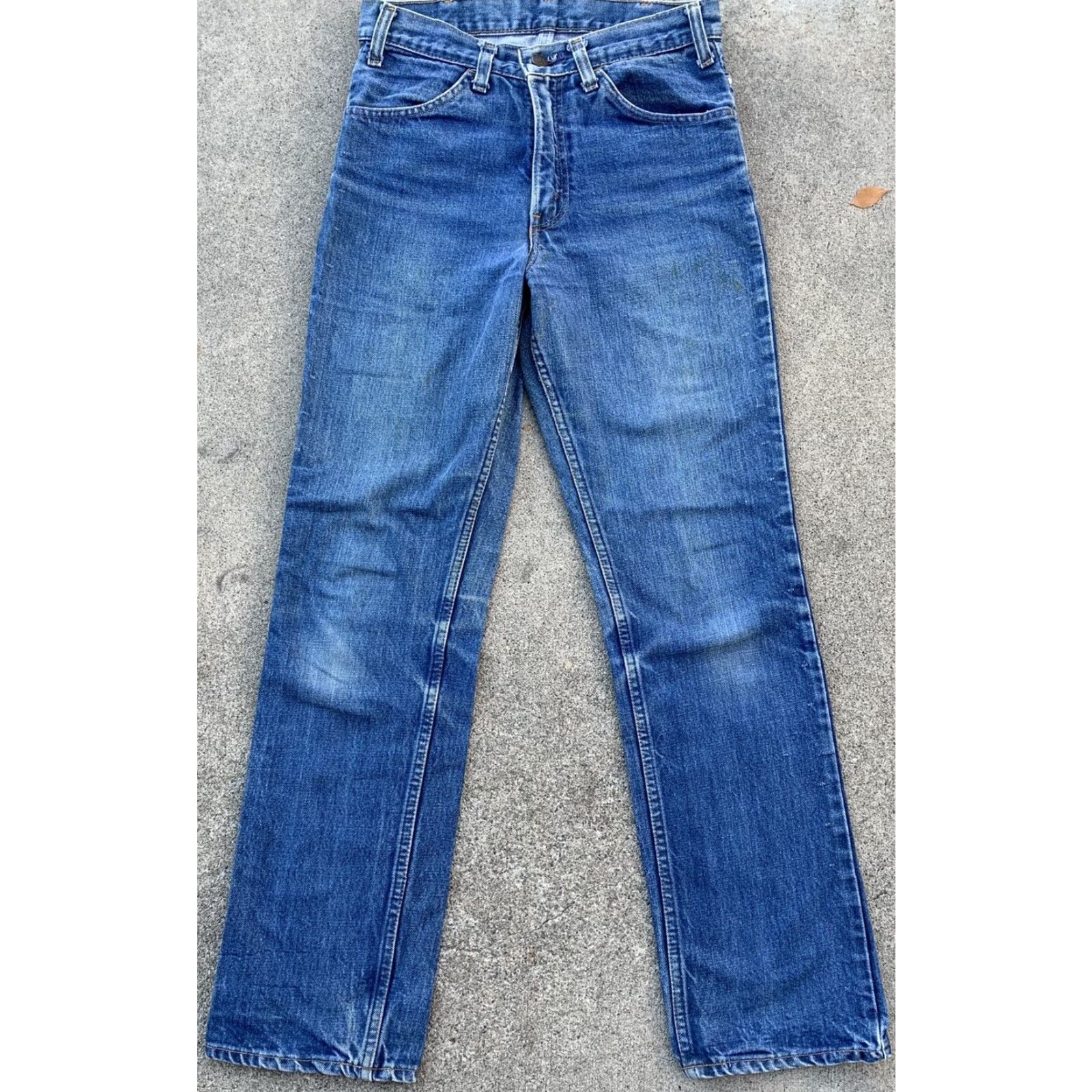 Levi's vintage Levi’s 519 jeans W30 L31 Talon 42 zipper blue cotton denim mens regular 519 blue jeans vintage 80s 90s Ready to wear Size US 30 / EU 46 - 5 Thumbnail