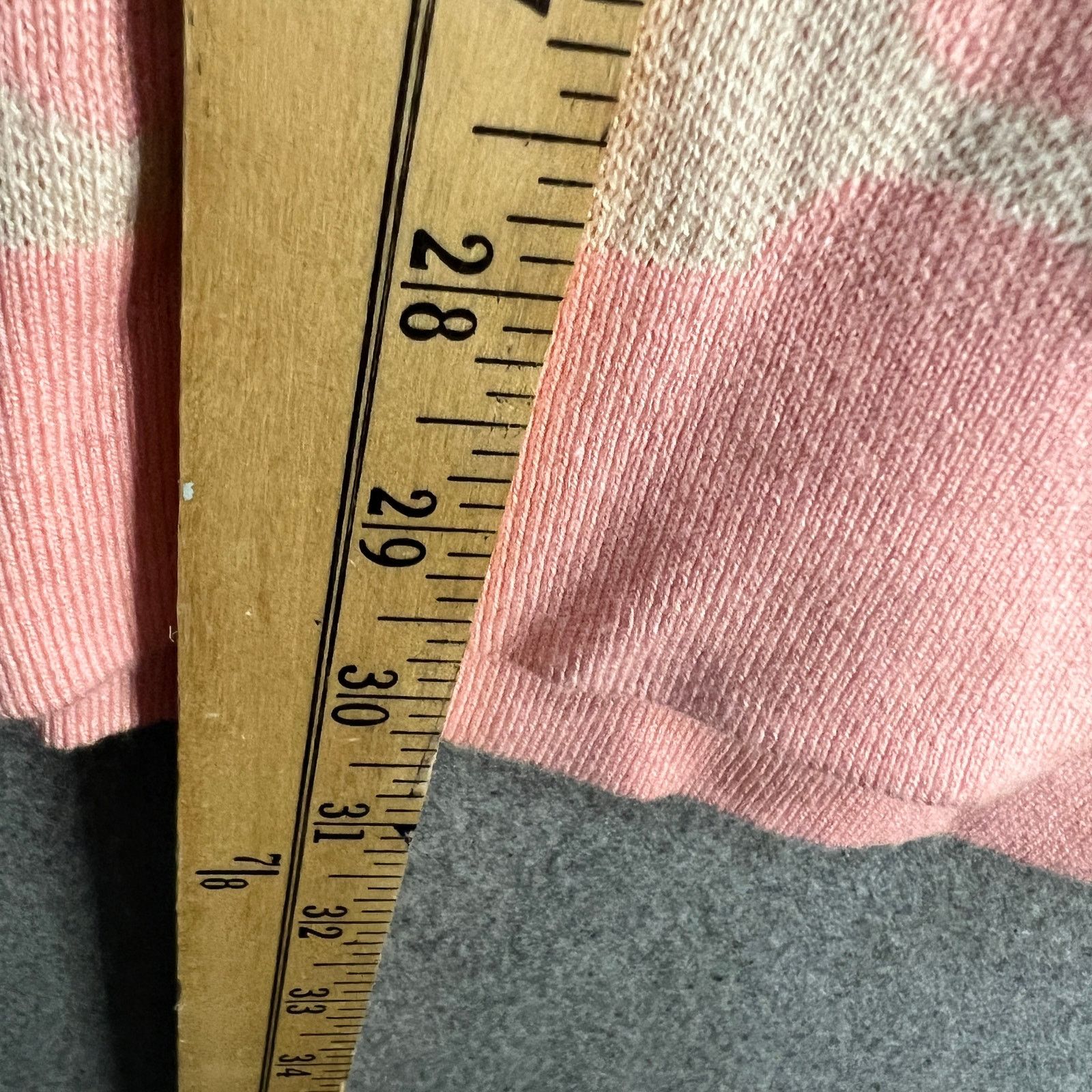 Other Belle by Kim Gravel Pastel Giraffe V-Neck Sweater Size XL / US 12-14 / IT 48-50 - 4 Thumbnail