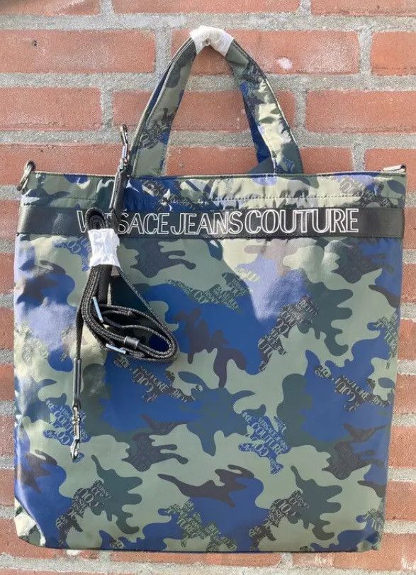 Versace Versace camouflage tote helmet bag shopper new ds Size ONE SIZE - 1 Thumbnail
