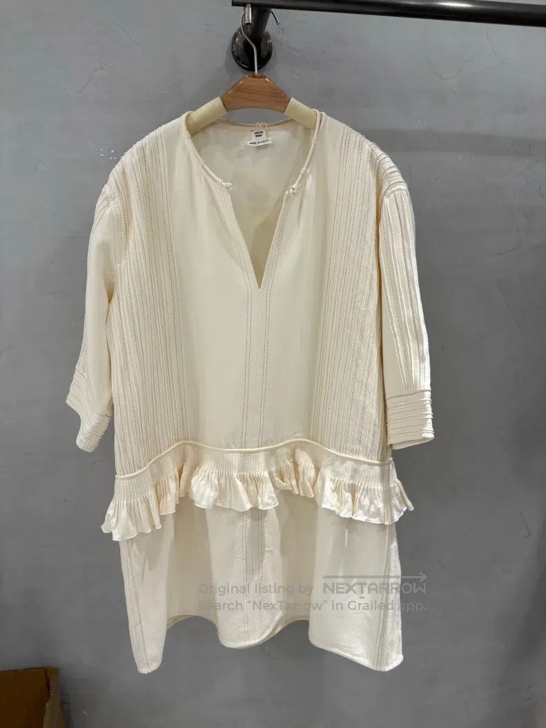 Hermes Hermes 22 Silk Seven-Quarter Sleeve Wide Dress Size XS / US 0-2 / IT 36-38 - 1 Thumbnail