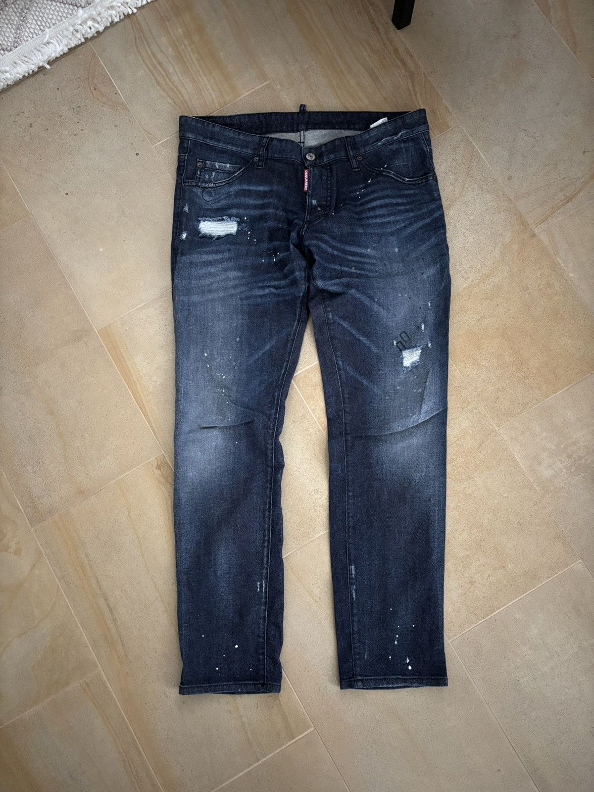 DSQUARED2 DISTRESSED CLEMENT JEANS