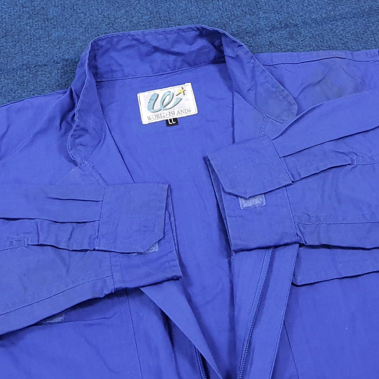 Japanese Brand Vintage Kawasaki Japan Motors Workwear Coverall C308N23 Size US M / EU 48-50 / 2 - 6 Thumbnail