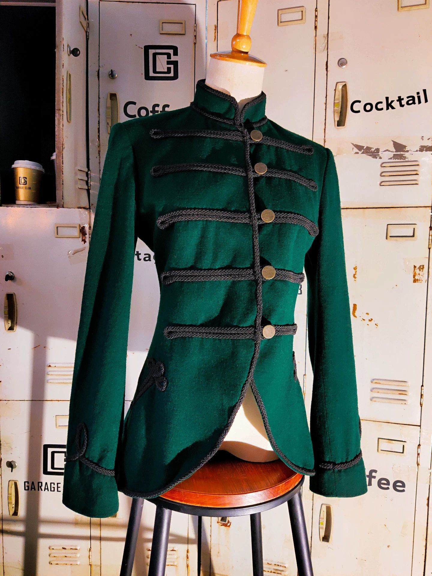 Ralph Lauren Ralph Lauren Women's Court Green Jacket Size L / US 10 / IT 46 - 1 Thumbnail